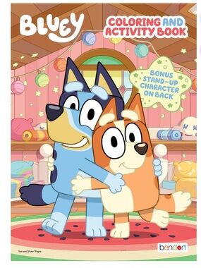 Bluey Coloring and Activity Book